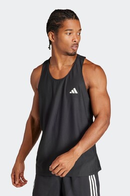 Adidas: Чёрная футболка 