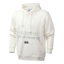 Adidas: Белая толстовка  Originals