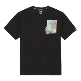The North Face: Чёрная футболка  Graphic