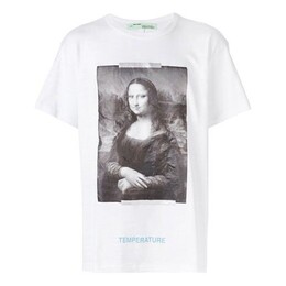Off-White: Футболка  Mona Lisa с коротким рукавом