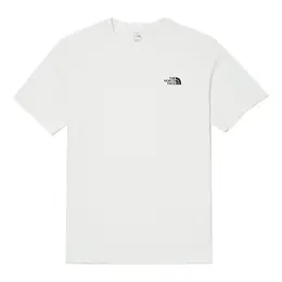 The North Face: Белая футболка  Logo