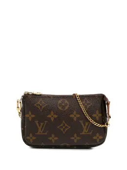 Louis Vuitton Pre-Owned: Коричневая сумка 