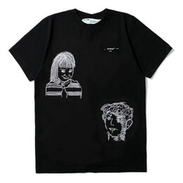 Off-White: Футболка  Virgil с коротким рукавом