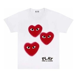 Comme Des Garçons Play: Футболка с коротким рукавом 