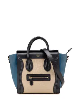 Céline Pre-Owned: Коричневая сумка-шоппер 