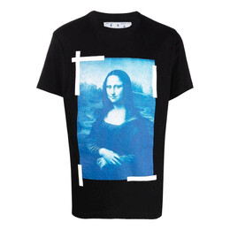 Off-White: Футболка  Mona Lisa с коротким рукавом