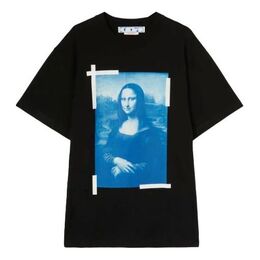 Off-White: Футболка  Monalisa Over с коротким рукавом