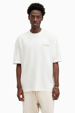 Allsaints: Футболка  All Saints с коротким рукавом