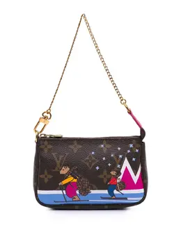 Louis Vuitton Pre-Owned: Коричневая сумка 