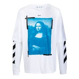 Off-White: Футболка с длинным рукавом 