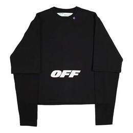 Off-White: Хлопковая толстовка 