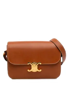 Céline Pre-Owned: Коричневая сумка через плечо 