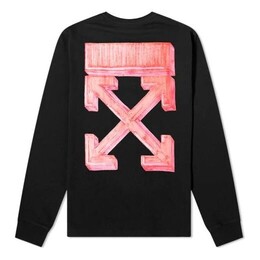 Off-White: Футболка  Arrows с длинным рукавом