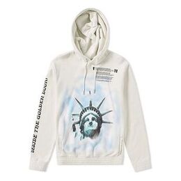 Off-White: Белая толстовка  Virgil