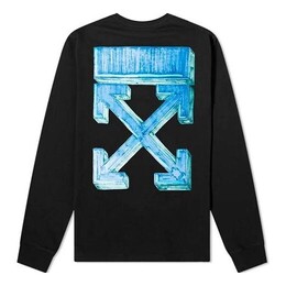 Off-White: Толстовка  Marker Arrows с принтом