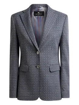 ETRO: Однобортный жакет 