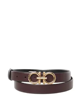 Ferragamo: Ремень  Gancini