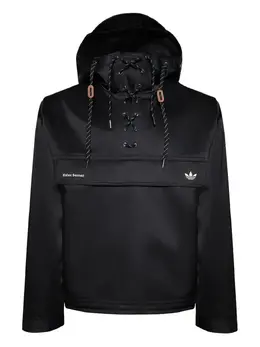 adidas: Чёрная толстовка  Wales Bonner