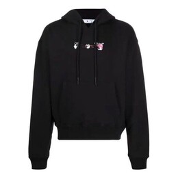 Off-White: Толстовка  Acrylic Arrows из акрила