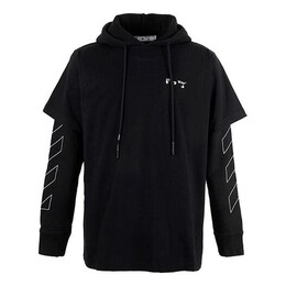 Off-White: Толстовка в полоску 