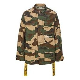 Off-White: Куртка с карманами 