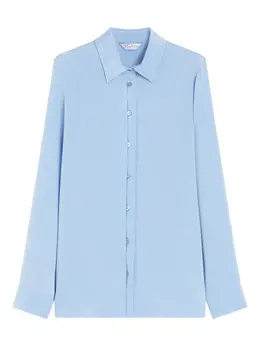 Max Mara: Светлая рубашка 