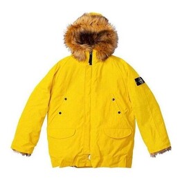 Supreme: Куртка  Stone Island из искусственного меха