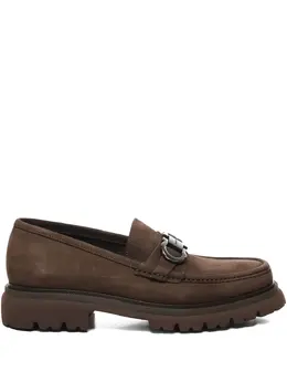 Ferragamo: Коричневые туфли  Gancini