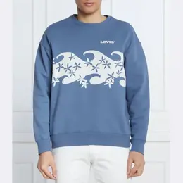 Levi's: Синяя толстовка 
