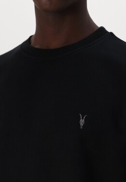 Allsaints: Чёрная толстовка  Raven