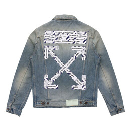 Off-White: Джинсовая куртка  Arrow
