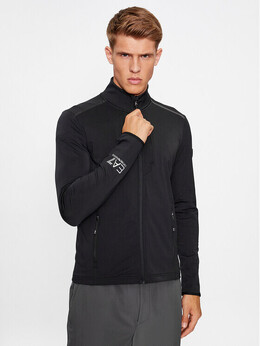 EA7 Emporio Armani: Чёрная толстовка 