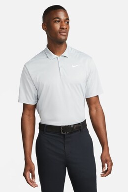 Nike: Чёрное поло  Dri FIT