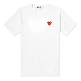 Comme Des Garçons Play: Красная футболка 