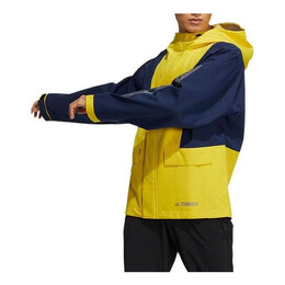 Adidas: Жёлтая куртка  Terrex
