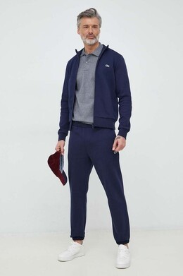 Lacoste: Тёмная толстовка 