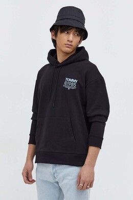 Tommy Jeans: Чёрная толстовка 