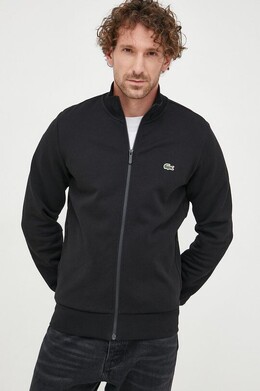 Lacoste: Чёрная толстовка 