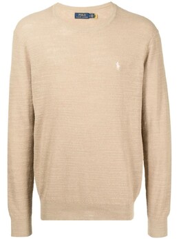 Polo Ralph Lauren: Бежевый свитер 