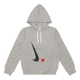 Comme Des Garçons Play: Серая толстовка  Play