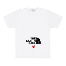 Comme Des Garçons Play: Белая футболка  Play