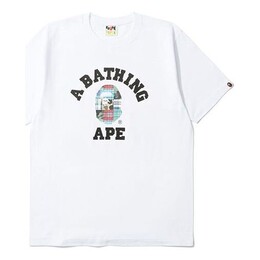 A BATHING APE: Футболка с коротким рукавом 