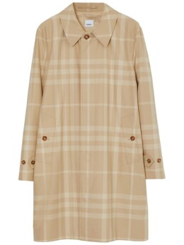 Burberry: Пальто в клетку 