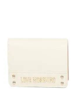 Love Moschino: Бежевый кошелёк 