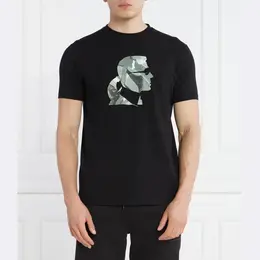 Karl Lagerfeld: Чёрная футболка 