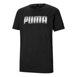 PUMA: Чёрная футболка  Performance