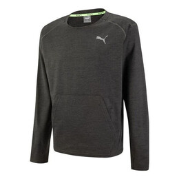 PUMA: Чёрный свитер 