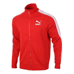 PUMA: Красная куртка  Iconic T7