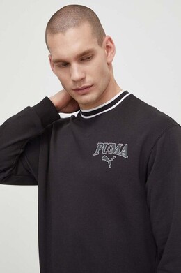 PUMA: Чёрная толстовка 