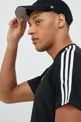 Adidas: Чёрная футболка  Essentials